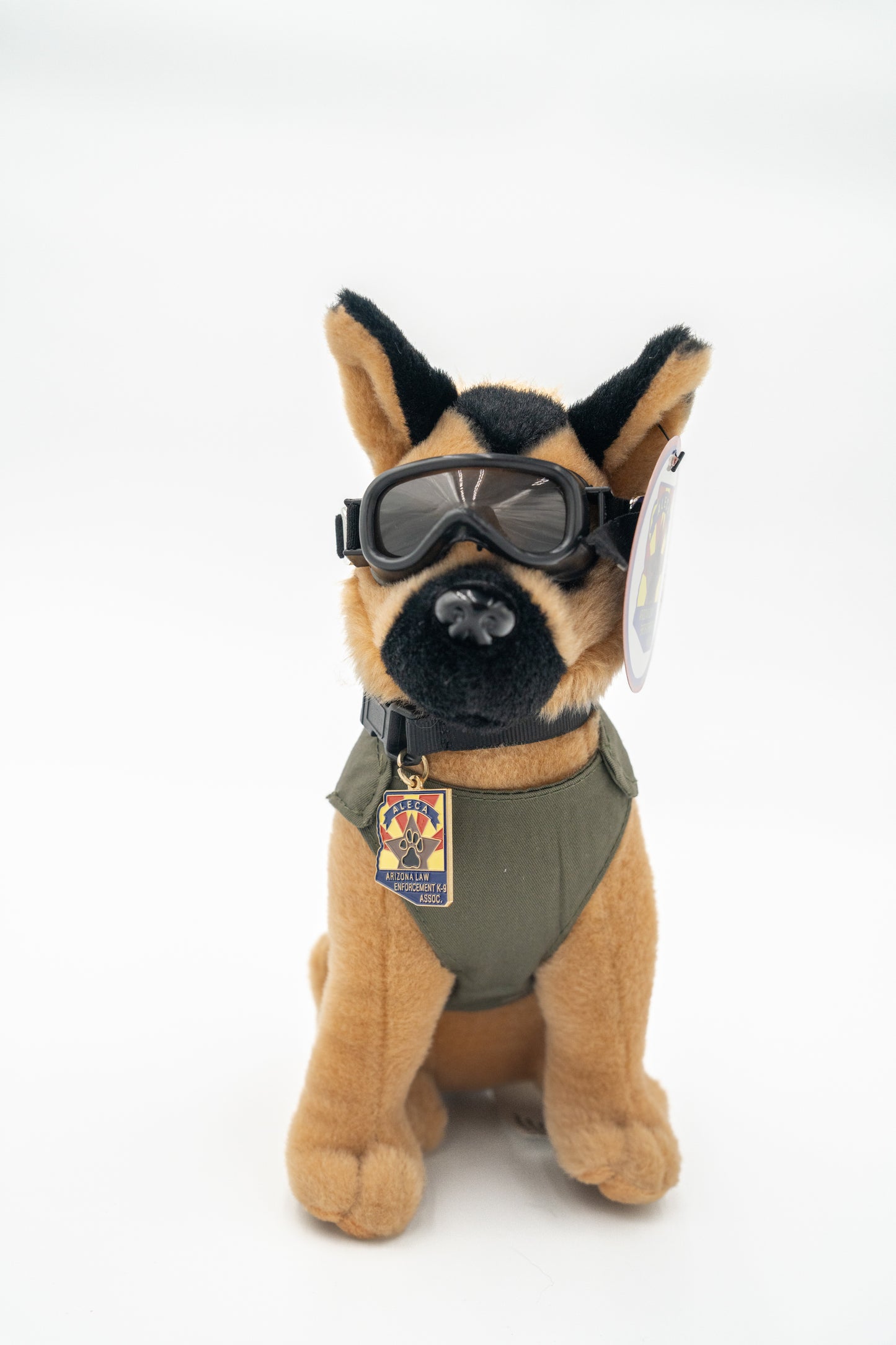 Police K9 Plush Dog