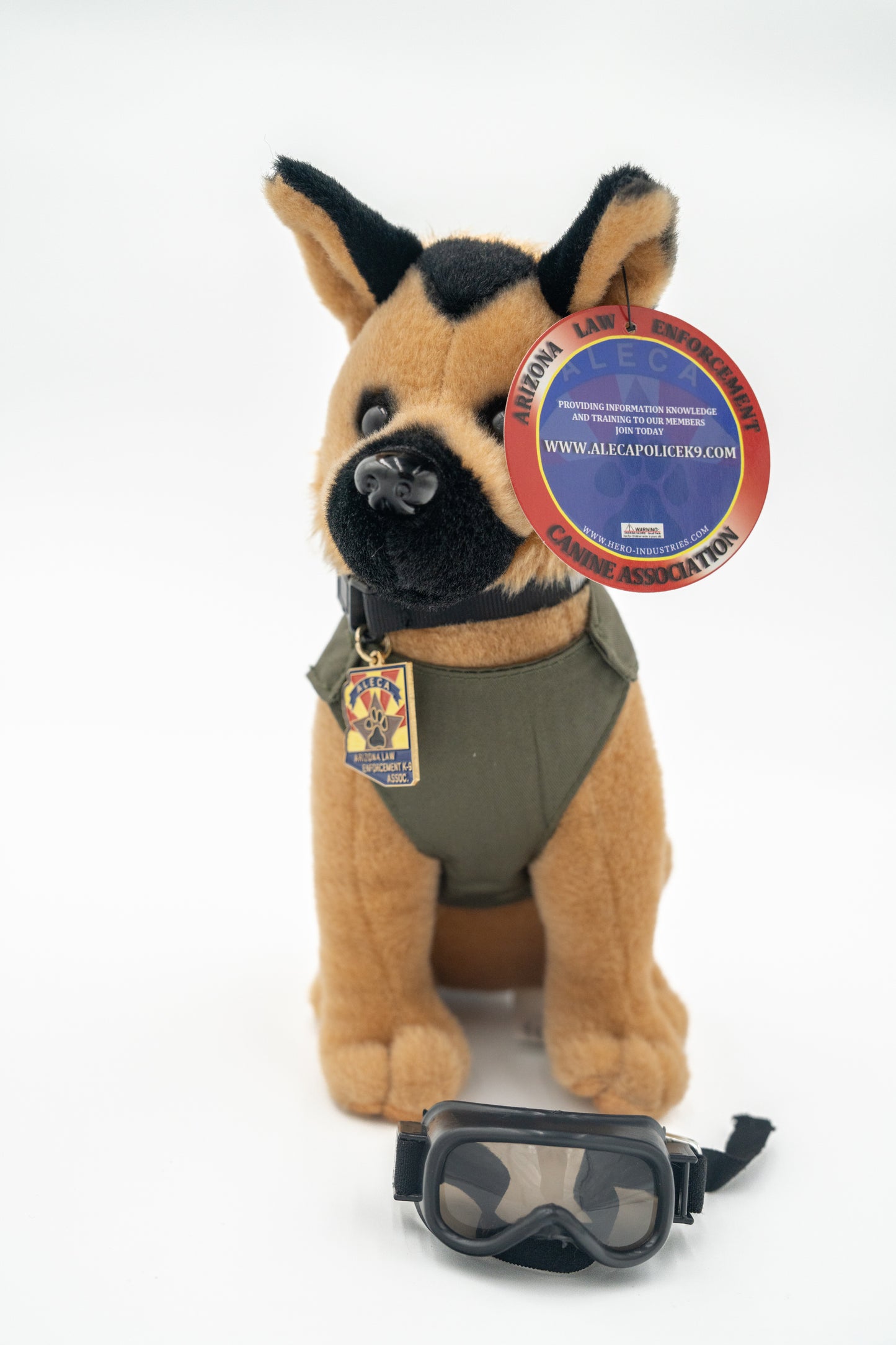 Police K9 Plush Dog